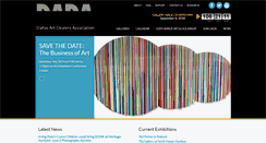 Desktop Screenshot of dallasartdealers.org